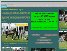 Tablet Screenshot of hackney-horse.org.uk
